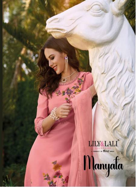Manyata By Lily And Lali Kurti With Bottom Dupatta Wholesale Market In Surat With Price Catalog